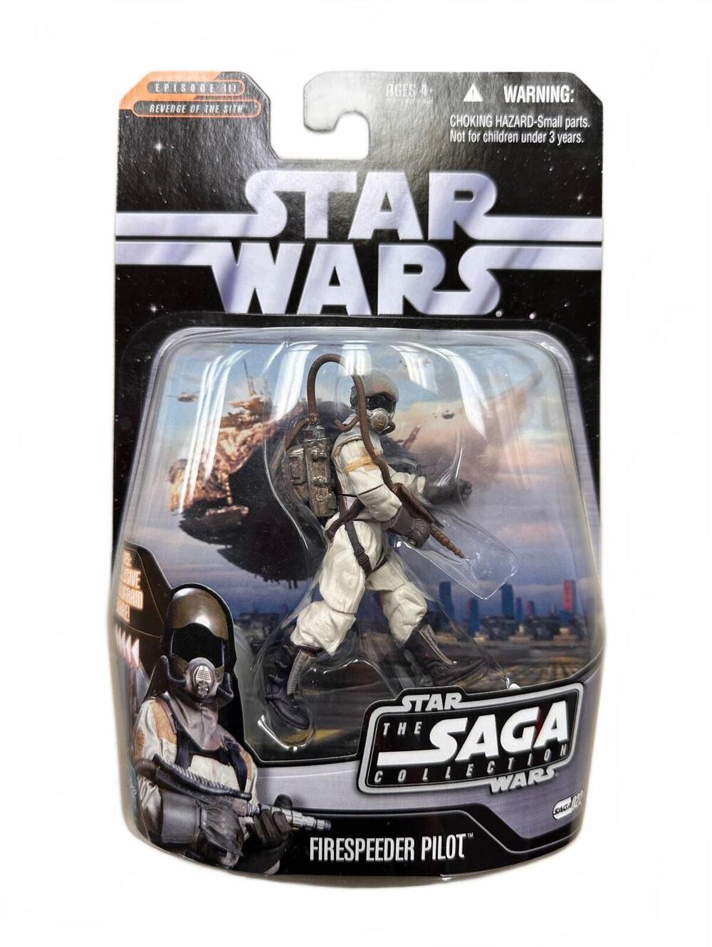 Star Wars The Saga Collection Firespeeder Pilot Action Figure